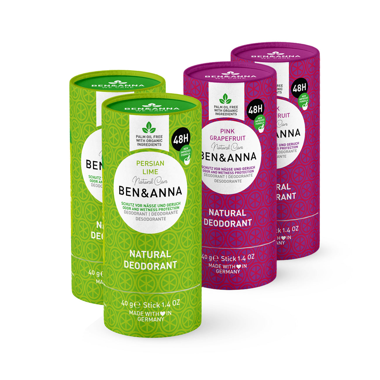 Citrus Set (2x Persian Lime + 2x Pink Grapefruit)