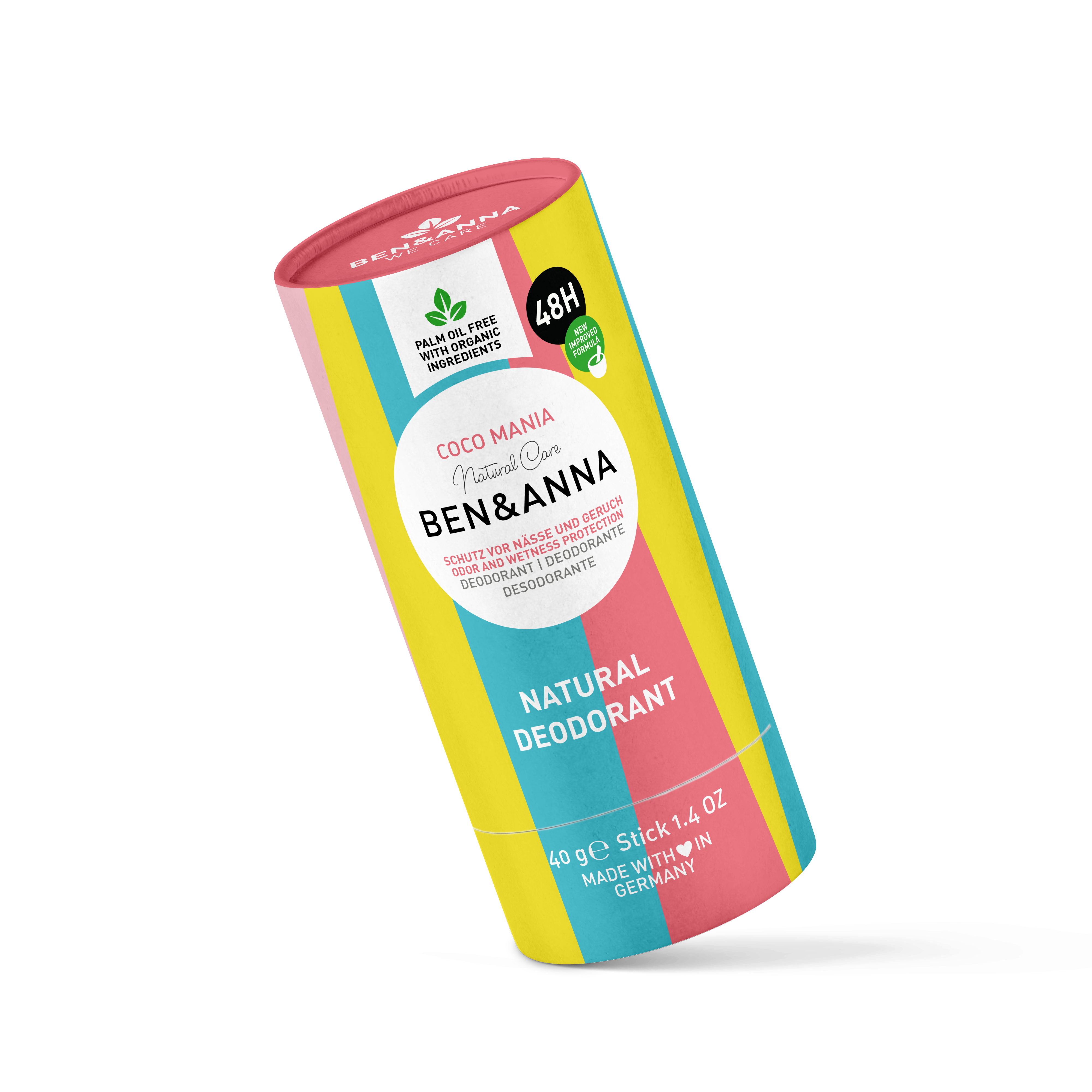 Deodorant Natural Tub Coco Mania 40g