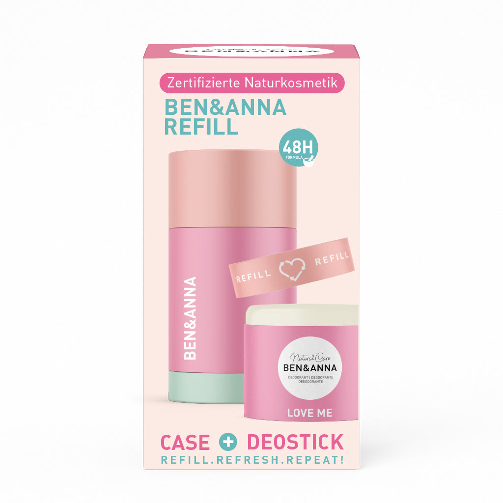 Deo Stick Refill Love Me Carcasă + Rezervă