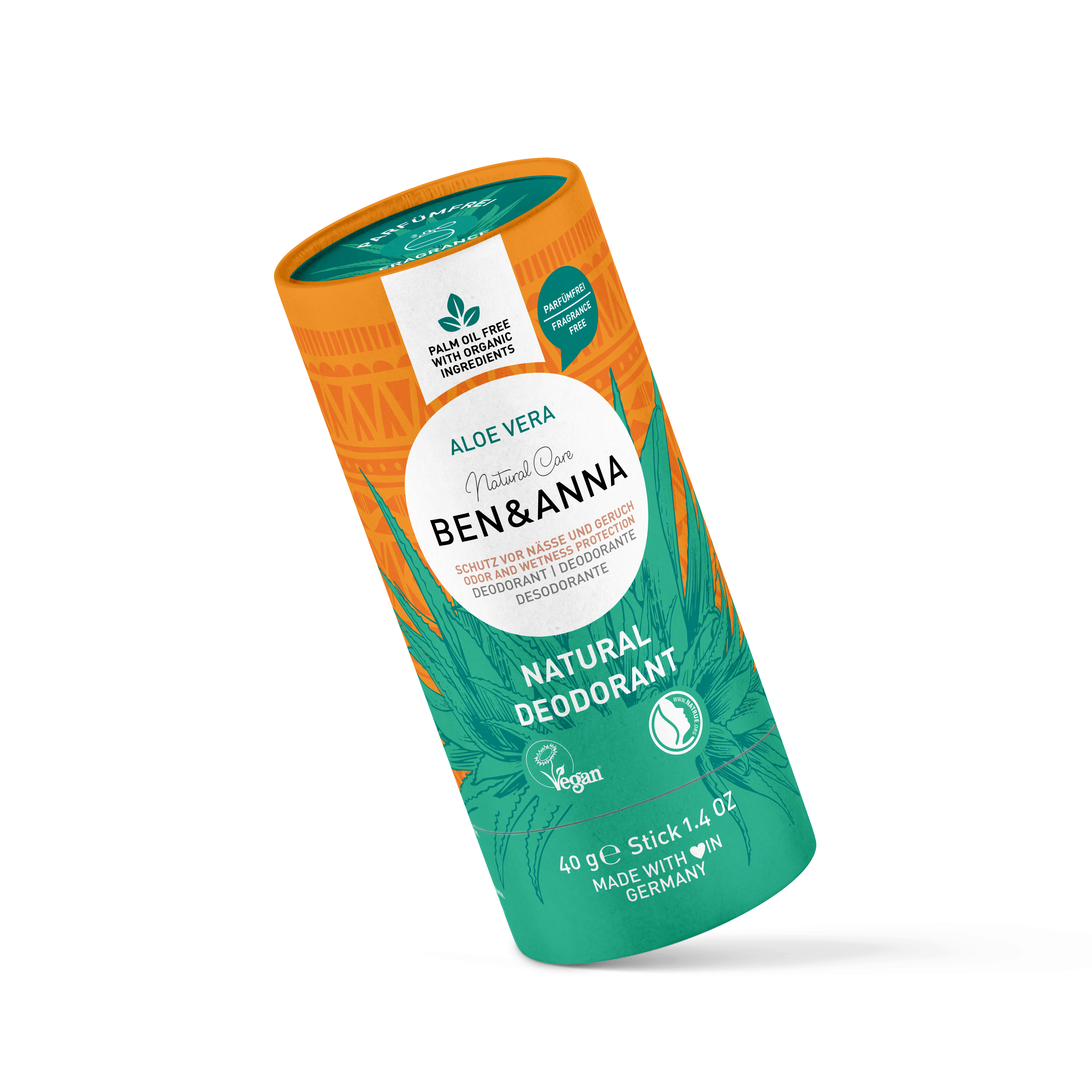Deodorant Natural Tub Aloe Vera 40g