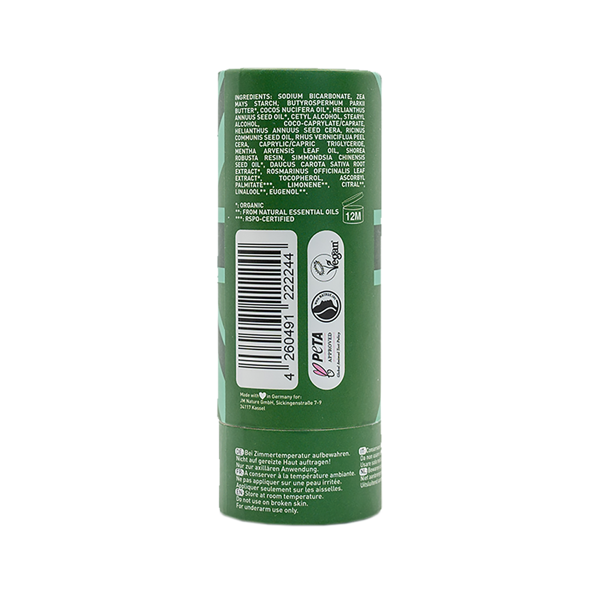 Deodorant Natural Tub Mint 40g