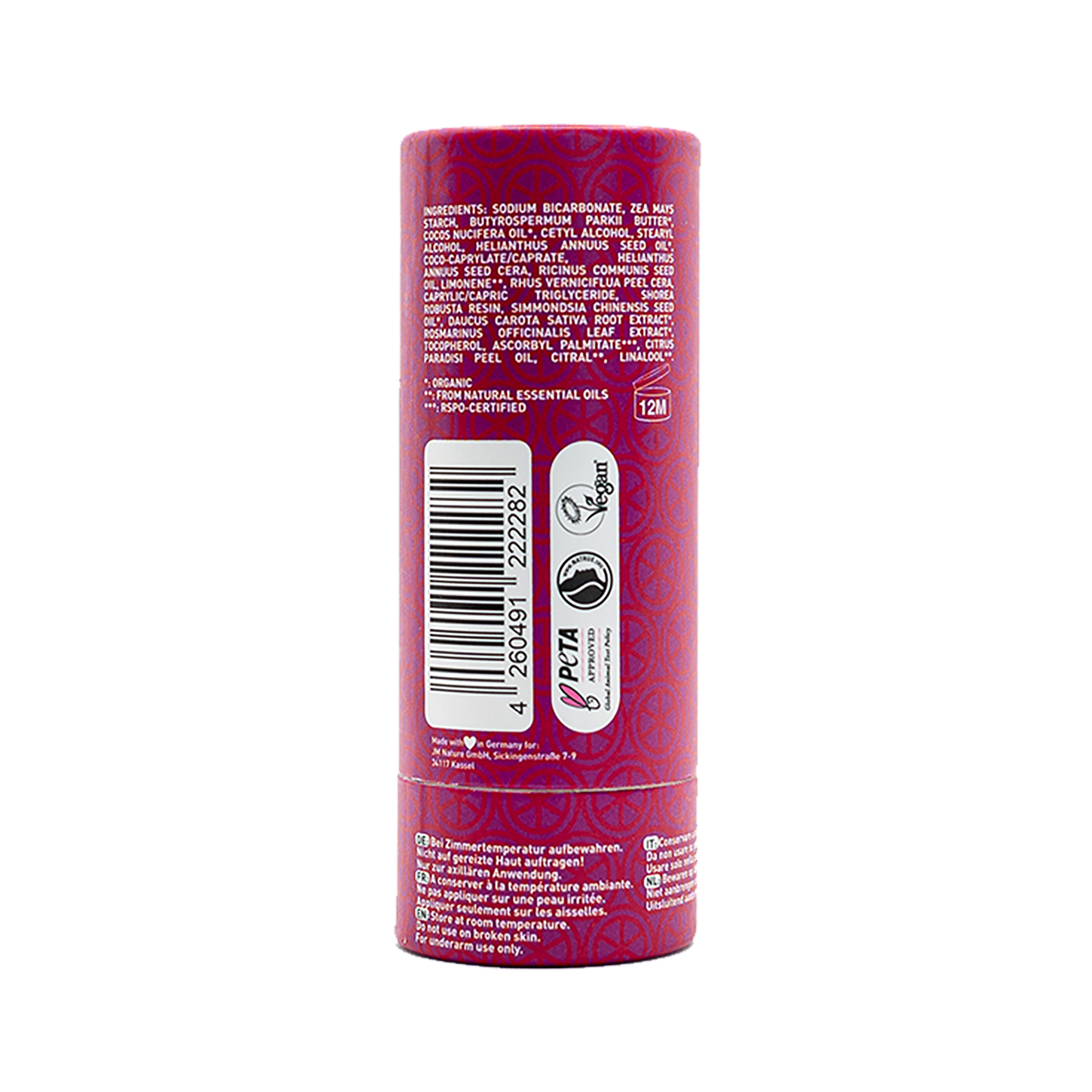 Deodorant Natural Tub Pink Grapefruit 40g