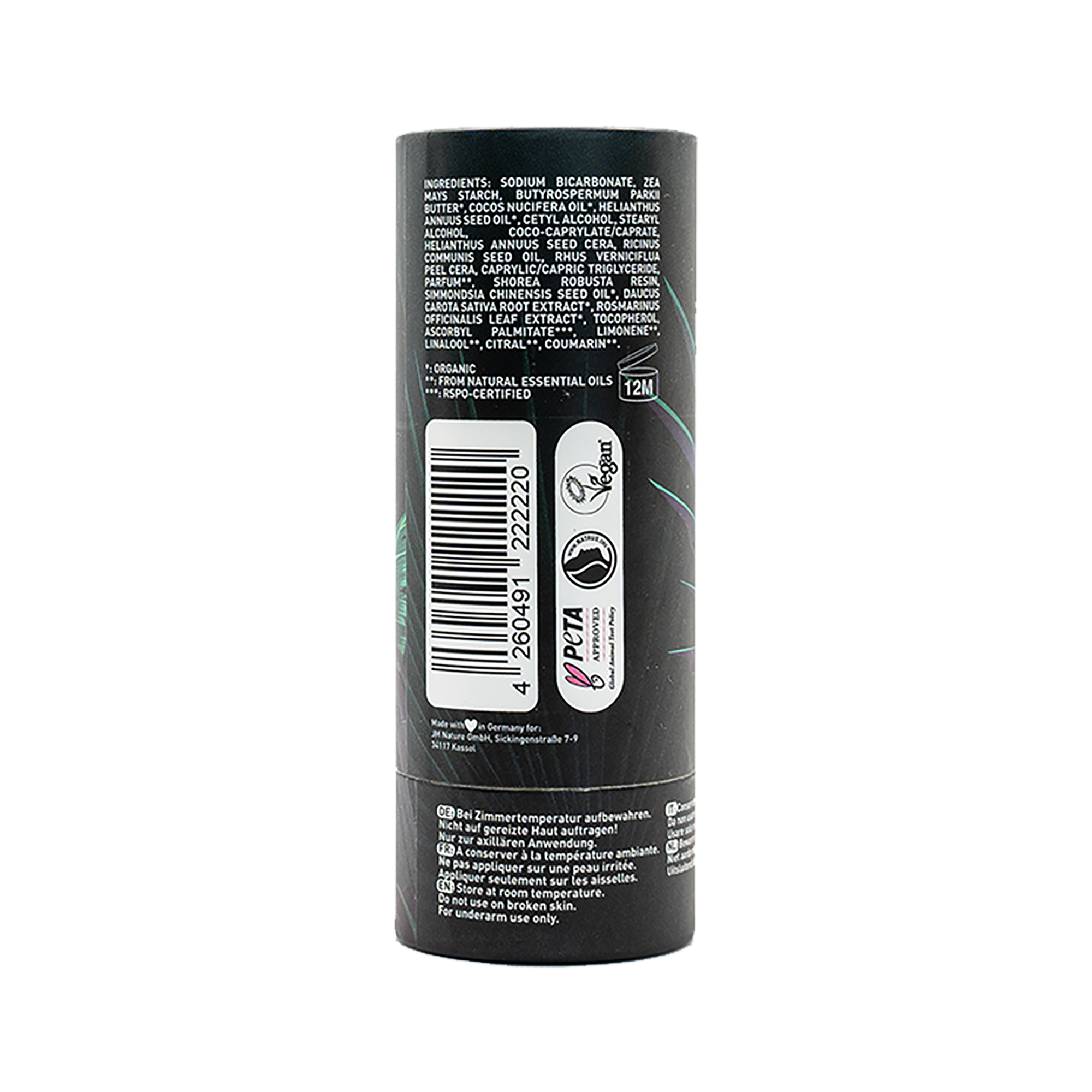 Deodorant Natural Tub Green Fusion 40g