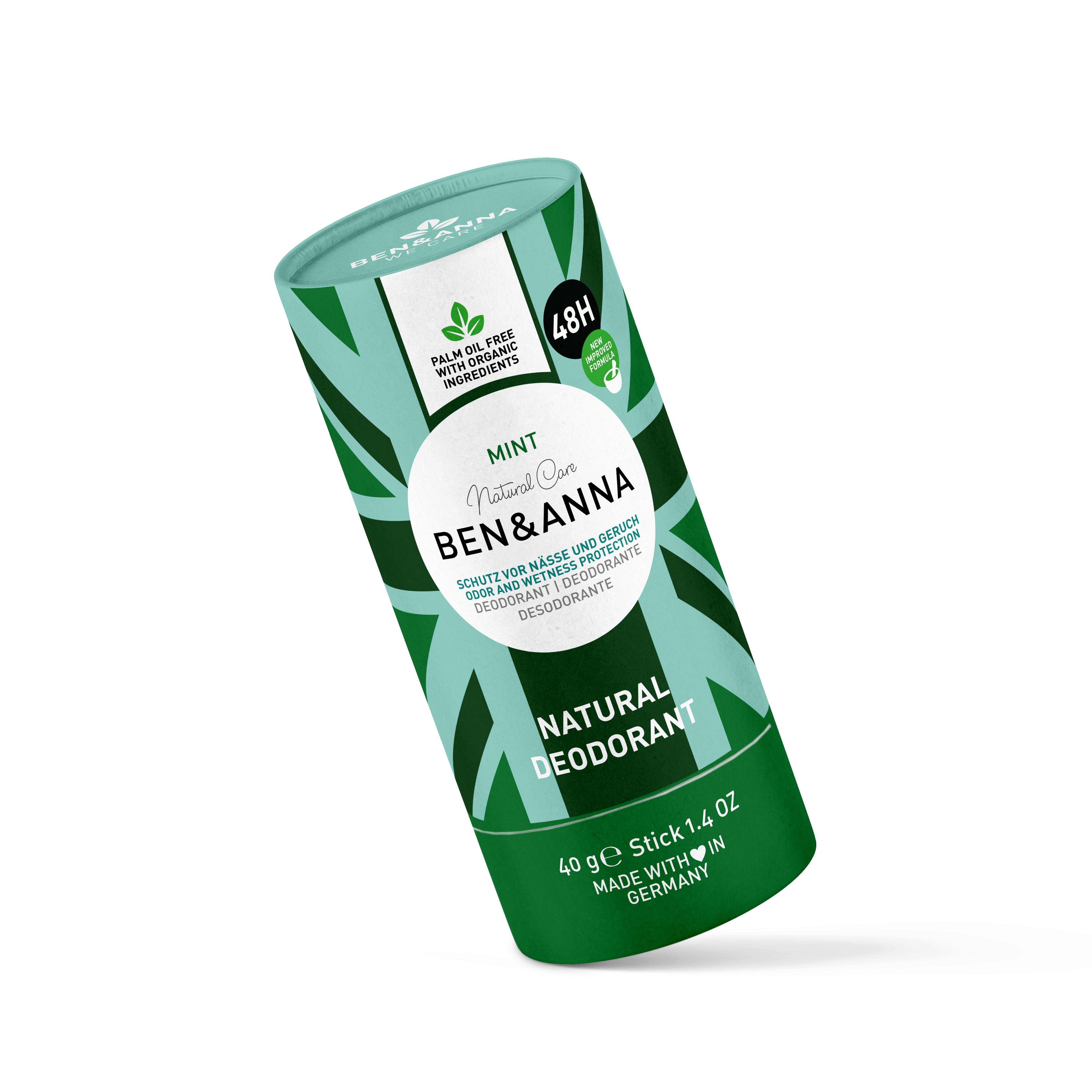 Deodorant Natural Tub Mint 40g